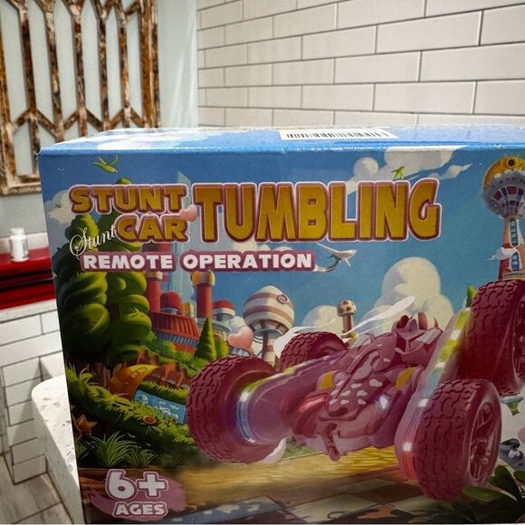All Terrain RC Stunt Car in pink! Brand new- box has never been opened! 6+ - Picture 2 of 12